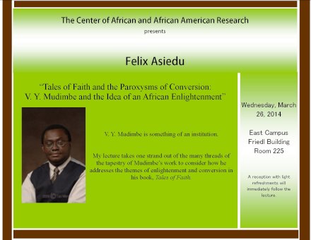 Lecture by Felix Asiedu 